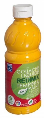 Farba tempera Lefranc&Bourgeois REDIMIX kolor: żółty 500 ml (188002)