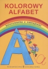 Kolorowy alfabet część 1. Kolorowanka z naklejkami  Czyżowska Małgorzata