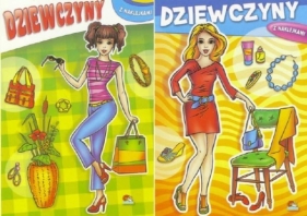 Dziewczyny. Książeczka z naklejkami - Opracowanie zbiorowe