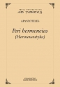 Hermeneutyka Peri hermeneias wersja polsko-angielska - Arystoteles