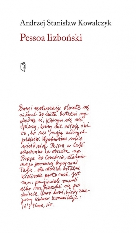 Pessoa lizboński - Andrzej Stanisław Kowalczyk