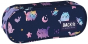 Piórnik bez wyposażenia - Backup 7 A25 - Violet kittens