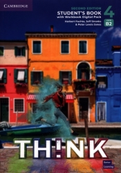 Think 4 Student's Book with Workbook Digital Pack British English - Puchta Herbert, Stranks Jeff, Lewis-Jones Peter