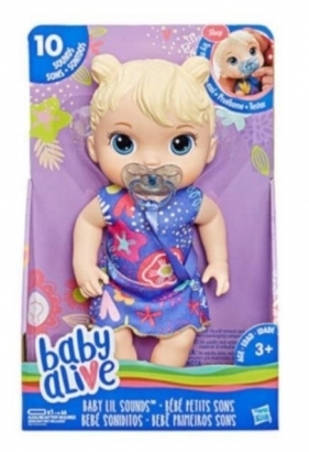 Baby Alive Lala Słodkie dźwięki Blondynka (E3690)