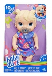 Baby Alive Lala Słodkie dźwięki Blondynka (E3690)