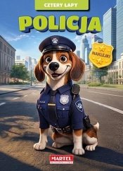 Cztery łapy Policja z naklejkami - Maciej Ratajczyk