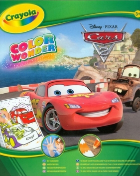 Kolorowanka Crayola Color Wonder Disney Cars - <br />