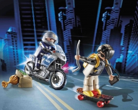 Playmobil City Action: Starter Pack Policja - zestaw dodatkowy (70502)