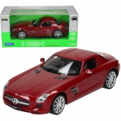 WELLY MercedesBenz SLS AMG, czerwony (WE24025)