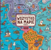 Wszystko na mapie. Puzzle - Daniel Mizieliński
