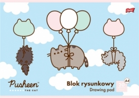 Blok rysunkowy A4/20K Pusheen (10szt)