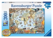 Puzzle XXL Piracka mapa 200 (RAP128020)