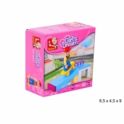 Klocki plastikowe Dziewczynka 23 elementy (G062031)