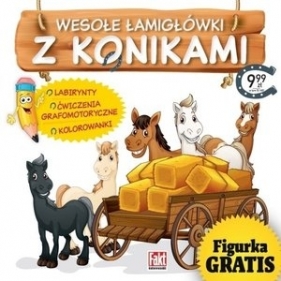 Wesołe łamigłówki z konikami - Opracowanie zbiorowe