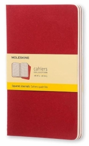 Zestaw 3 zeszytów Cahier Journals 13x21 kratka