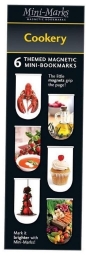 Zakładki magnetyczne Cookery 6 sztuk