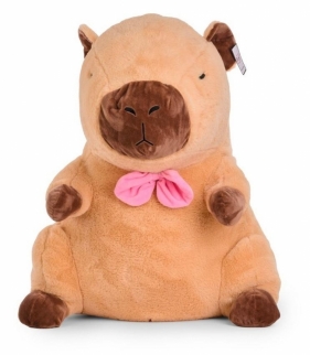 Maskotka Kapibara z kokardą 66cm