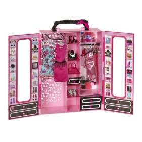 Barbie Garderoba walizeczka (BMC00) - <br />