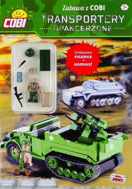 Zabawa z Cobi Transportery opancerzone nr 3