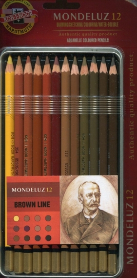 Kredki Mondeluz 12 kolorów