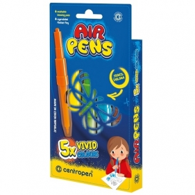 Centropen: Airpens Vivid Colours 1500, 5 kolorów + 5 szablonów