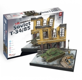 Puzzle 3D: Soviet T-34/85 (JS4202h)