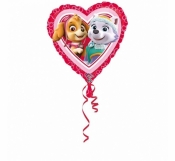 Balon foliowy Psi Patrol Love - Girl 46cm