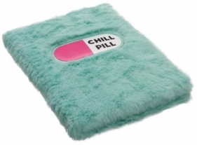 Notes A5/80K linia futrzana okładka Chill Pill