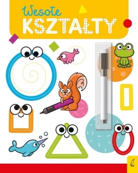 Wesoła nauka Wesołe kształty Flamaster suchościeralny - Ewelina Protasewicz