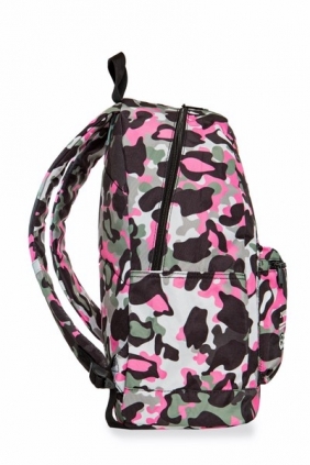 CoolPack - Cross - Plecak młodzieżowy - Camo Pink (Badges)(A26112)