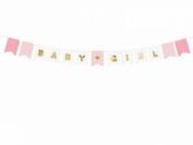 Baner Partydeco Baby Girl, 15 x 160 cm (GRL60)