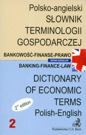 Słownik terminologii gospodarczej polsko-angielski (Uszkodzona okładka) - Iwona Kienzler