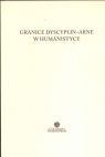 Granice dyscyplinarne w humanistyce