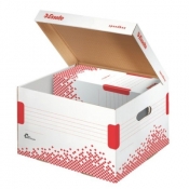 Pudło archiwizacyjne Esselte Speedbox - biało-czerwony 367 mm x 325 mm x 263 mm (623912)