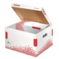 Pudło archiwizacyjne Esselte Speedbox - biało-czerwony 367 mm x 325 mm x 263 mm (623912)