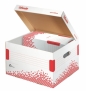Pudło archiwizacyjne Esselte Speedbox - biało-czerwony 367 mm x 325 mm x 263 mm (623912)