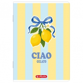 Zeszyt Herlitz A5/80k kratka z marginesem, 1 szt