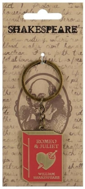 Szekspir Brelok metalowy Romeo i Julia