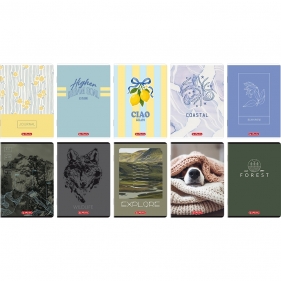 Zeszyt Herlitz A5/80k kratka z marginesem, 1 szt