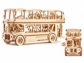 Drewniana puzzle 3D Autobus