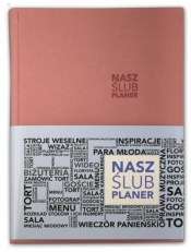 Notes 21NT Nasz ślub. Planer Vivella pudrowy róż