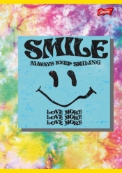 Paczka Zeszyt A5 32k kratka keep smiling mix pakiet 15 sztuk