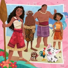 Ravensburger, Puzzle 3x49: Vaiana 2 (12004102)