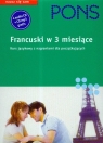 Pons francuski w 3 miesiące z płytą CD Kurs językowy dla Rousseau Pascale