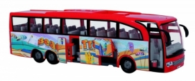 Autobus turystyczny czerwony