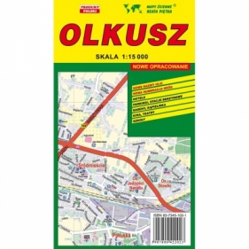 Plan miasta Olkusz