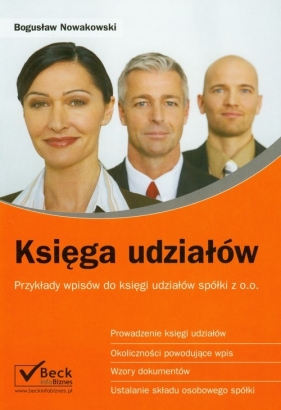 Księga udziałów - Nowakowski Bogusław