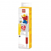 Lego, Długopis żelowy z Minifigurką - Czerwony (52602)