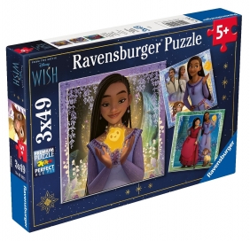 Ravensburger, Puzzle Disney 3x49: Wish (5702)