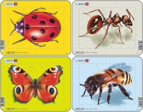 Owady Biedronka / Motyl / Mrówka / Pszczoła - <br />